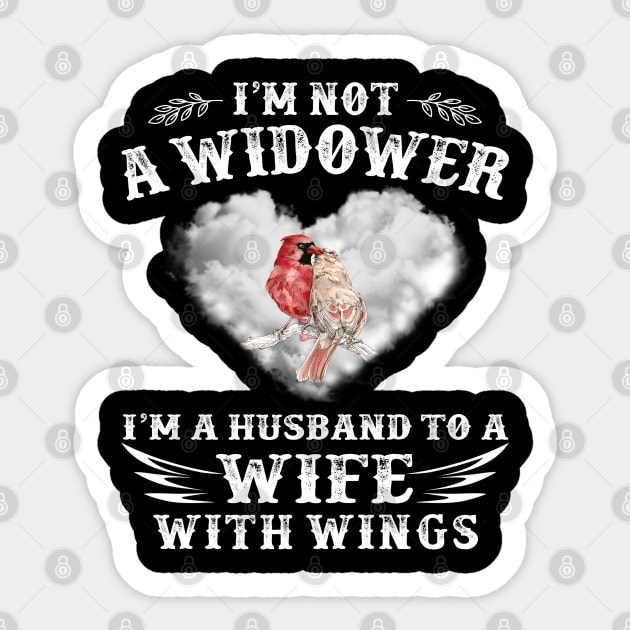 I Am Not A Widower Sticker by DMMGear